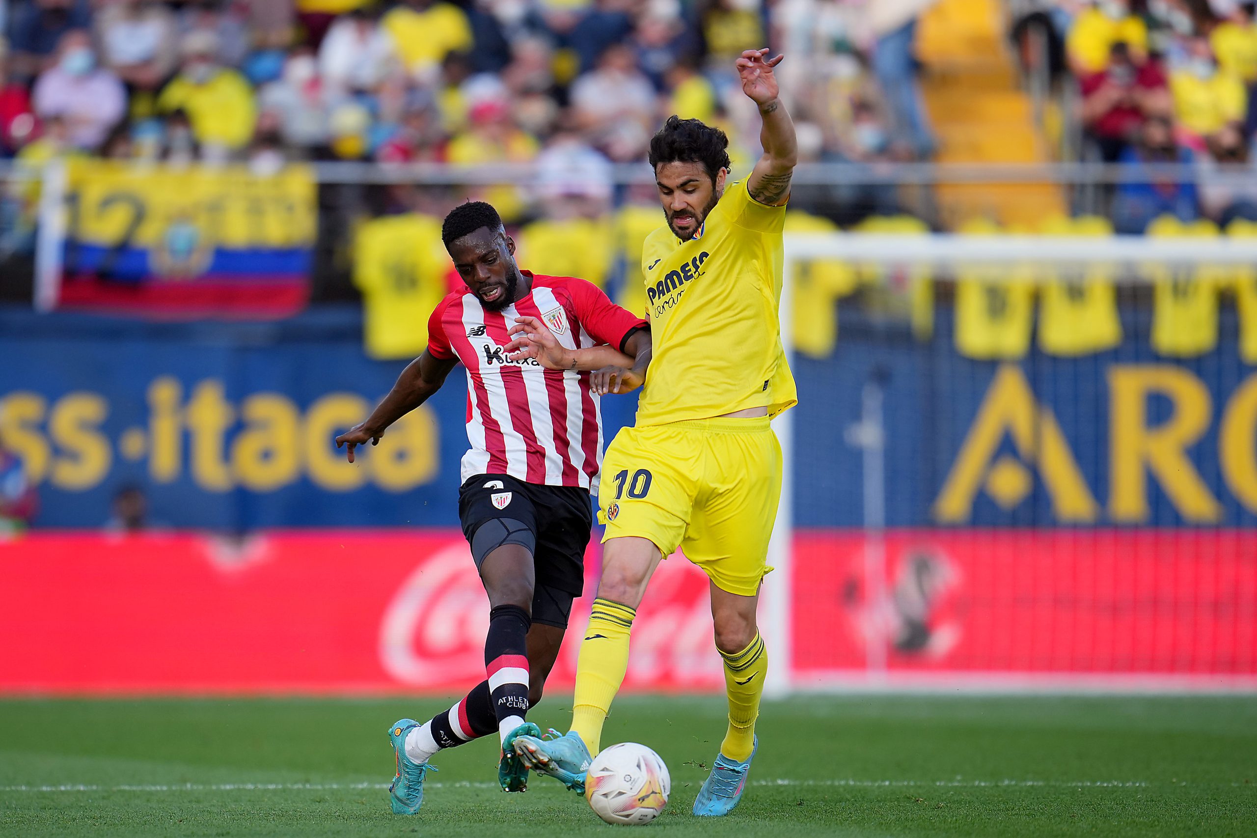 Inaki Williams and Vicente Iborra